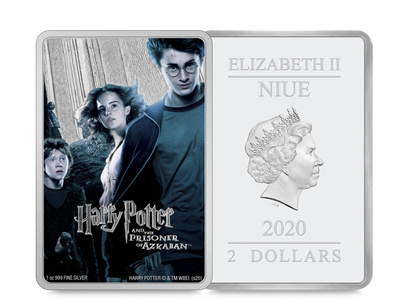 Monnaie en argent pur «Harry Potter™ - Le prisonnier d'Azkaban»